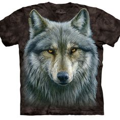 Do You Love Wolves? Be At One With Your Inner Self With This Wolf Adult T-Shirt From The Mountain! ~ Classic Style Pre Shrunk Mottle Dye Adult Unisex T-Shirt With A Generous Cut. Each One Is Unique! ~ Made From 100% Heavy Weight Cotton. 100% Irresistible. ~ Features Amazingly Realistic Graphics And Vibrant Colors. ~ Machine Washable And Can Be Ironed Over. Designs Will Not Fade Or Crack. Condition - Brand New! Unused In Perfect Condition. Cheap Casual Wolf Design T-shirt, Armadura Ninja, Wolf Warriors, Wolf Shirt, Mountain Tshirt, Shirt Art, Warriors T Shirt, Wolf T Shirt, Wolf Head