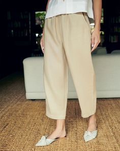 100% European Linen Pants Quince Linen, Best Travel Pants, Breezy Outfit, Linen Tank Top, Linen Tank, Fun Pants, Coastal Chic, Wide Leg Linen Pants, Linen Short