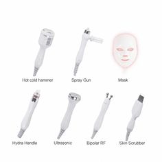 Hydra Facial Machine, Hydrafacial Machine, Whitening Face Mask, Light Therapy Skin, Skin Anatomy, Facial Routine Skincare, Microcurrent Facial, Skin Aesthetics