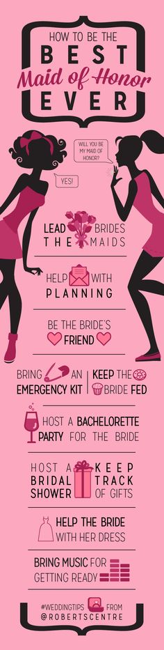 a pink poster with black and white graphics on it, including the words how to get married