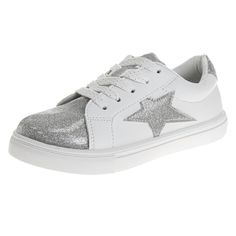 PRICES MAY VARY. KENSIE GIRL: These low top sneakers for little kids and big kids are an officially licensed girls footwear product. These girl shoes are great for active girls that love fun colors and designs. STYLISH CUTE: These sparkly kids girl sneakers are designed with cute, fun and stylish colorful designs. Great to wear back to school, indoor or outdoor. COMFORTABLE: Casual fashion sneakers are made with high quality soft materials providing comfort on all angles. The perfect fit with no Big Kid Shoes, Girls Footwear, Girl Sneakers, Stylish Footwear, Baby Momma, Low Top Shoes, Glitter Stars, Lacing Sneakers, Girl Shoes