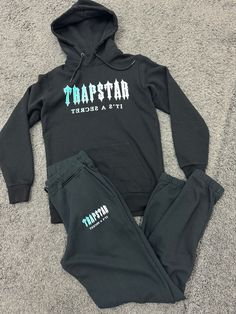 Trapstar “Its a secret”Hooded Tracksuit black Sold as a set Both items are the same size Stay up to date with new stock and sizes on our Instagram page! @crepselect Return to home page Tuta Trapstar, Trapstar Tracksuit, Air Max 1 Og, Hooded Tracksuit, Air Max Day, Nike Tracksuit, Jordan 4s, Jordan 1 High Og