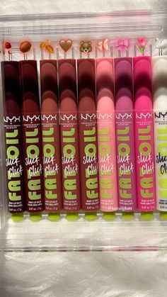 Nyx Makeup Products, Nyx Lip Oil, Nyx Lipgloss, Nyx Products, Nyx Lip Gloss, Lip Gloss Homemade, Lip Oils, Nyx Lip, Lip Gloss Balm