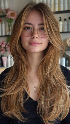 28 Fabulous Feathered Haircuts for Every Occasion Long Layers Feathered, Haïr Cut Long Layers With Bangs, Feathered Hair With Curtain Bangs, Hair Cuts Girls Long, New Haircut Ideas For Long Hair, Elegant Haircuts For Long Hair, Layered For Long Hair, Long Hairstyles With Long Layers, Haircuts To Get For Long Hair