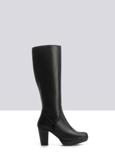 Wide Calf Boots For Women, Black Leather Boots Women, Ladies Boots, Leather Boots Women