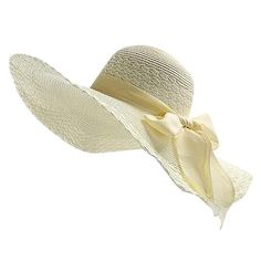 Ladies Wide Brim Floppy Straw Sun Hat with Bowknot-Hats-Innovato Design-Beige-Innovato Design Sombrero Cowboy, Hats Beach, Womens Beach Hat, Floppy Straw Hat, Floppy Beach Hat, Wide Brim Straw Hat, Straw Hat Beach, Mens Sun Hats, Hat Wide Brim