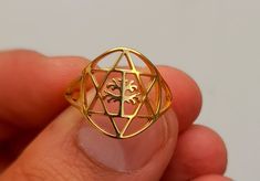 Gold Jewish Star Ring, Gold Tree of Life Ring, Star of David, 21k Goldfield Ring, Judaica Jewelry, Spiritual Gift, Jewish Gift Jewish star tree of life gold ring, spiritual ring, daily gold ring, statement ring, spiritual tree of life ring..gift for woman, spiritual gift, wedding anniversary gift, Valentine's day gift Handmade Gold Star-shaped Ring, Handmade Gold Star Rings, Handmade Star-shaped Gold Rings, Tree Of Life Ring, Puzzle Ring, Judaica Jewelry, Jewish Star, Gold Tree, Jewish Gifts