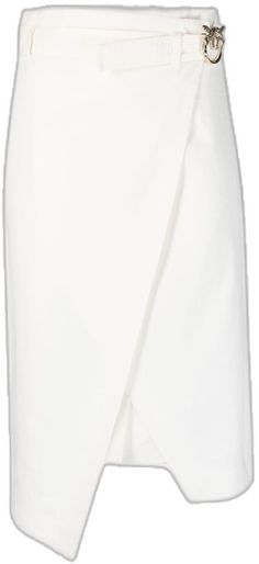 Skirt White, White Skirts, Wrap Skirt, Skirt, ? Logo, White