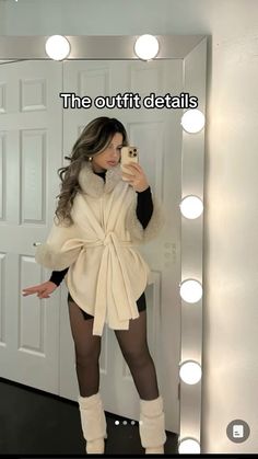 Snow Ootd, Outfit Navidad, Cozy Winter Outfits, Luxury Clothes, Winter Vibes, Classy Fashion, Party Outfits, Cozy Winter, Fall Fashion Outfits