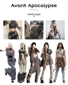 Dystopian Aesthetic Clothes, Colorful Rave Outfit, Rave Style, Girl Fashion Style, Desert Fashion