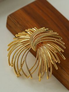 Vintage Fireworks Brooches - floysun Elegant Gold Brooches For Party, Elegant Yellow Gold Brooches For Party, Elegant Yellow Gold Party Brooches, Elegant Brooch For Celebration, Gold Jewelry Brooch For Celebration, Elegant Gold Brooches For Celebration, Vintage Fireworks, Sliver Earrings, Slider Necklace