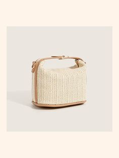 Women's Beige Woven Crossbody Handbags Product Description Get this woven crossbody handbag for your fashion life. Quality materials ensure your all-day comfort. Featured vegan fabric Woven design Solid adjustable strap Solid top handle High-quality Metals Smooth zipper closure Careful lining & stitching Bag measures: L19 * W11 * H12 cm Similar Products h2 { text-align: center; } .red-box { width: 100%; display: flex; flex-direction: row; flex-wrap: wrap; justify-content: center; } .red-box > di Spring On-the-go Bag With Adjustable Strap, Top Handle Bag With Single Shoulder Strap For On-the-go, Trendy Summer Shoulder Bag For On-the-go, Trendy Summer Bags For On-the-go, Casual Crossbody Box Bag For On-the-go, Summer Shoulder Bag For On-the-go, Trendy Rectangular Straw Bag With Adjustable Strap, Beige Box Bag With Adjustable Strap For On-the-go, Summer Satchel With Double Handle For On-the-go