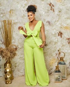 Ultra-chic and modern, this set belongs to your closet. High Waist Wide Legs No Stretch Fabric: 100% Poly Rise: 13' Approx. Inseam: 36’ Approx. NOTE: This is a 2 piece set - Includes both top and bottom. V-neck Sets For Night Out In Spring, V-neck Party Sets For Spring, Chic Evening Sets With High-waisted Pants, Spring Season V-neck Sets For Night Out, Spring V-neck Sets For Night Out, Chic Party Sets With High-waisted Pants, Chic Wide-leg Pants Sets, Fitted Wide-leg Party Sets, Chic Two-piece Spring Pantsuit