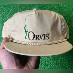 Vintage Nwot 80s Orvis Strapback Beige Hat Deadstock Usa Beige Hat, Vintage Hat, Hats Vintage, Vintage Men, Accessories Hats, Mens Accessories, Man Shop, Cream, Hats