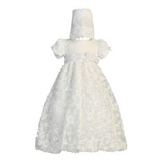 Amber_1.jpg?0 White Floral Embroidery Baptism Dress, White Baptism Dress With Floral Embroidery, White Floral Embroidered Baptism Dress, Fitted White Baptism Dress With Satin Bow, White Fitted Baptism Dress With Satin Bow, Fitted Satin Dress For First Communion And Baptism, Fitted Embroidered Lace Baptism Dress, Lace Baptism Dress With Embroidery For First Communion, White Baptism Dress With Satin Bow