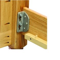 an image of a wooden door hinge