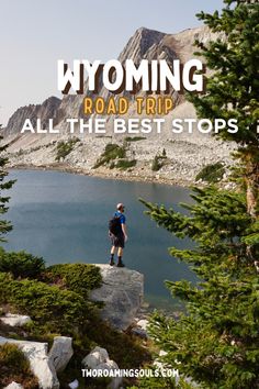 Find this map for the ultimate Wyoming road trip guide. You get to explore various National Parks, National recreation areas and so much more. Wyoming, Road Trip, Good Things, Road