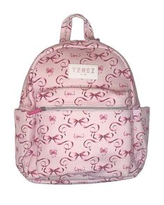 Terez Girls' Pink Bows Backpack  | Bloomingdale's Kids Zodiac Watches, Lounge Sweater, Watch Trends, Pink Bows, Quilted Sham, Wedding Essentials, Fall Halloween Decor, Shoe Boutique, Demi Fine Jewelry