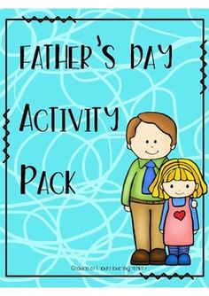 This Father's Day Pack is perfect for anyone celebrating Father's Day. Included in this pack Portrait of Dad Portrait of Grandad Portrait of Uncle All about my Dad Interview Sheet (you are sure to get a few laughs out of the answers here!) Girl and Boy versions are included for Father's Day Activity, All About My Dad, Father's Day Activities, Girl And Boy, Activity Pack, All About Me!, My Dad, Fathers Day, Father's Day