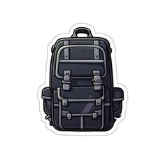 Gear up for adventure with our Rugged Black & Grey Backpack sticker! This versatile decal, perfect for laptops, water bottles, and more, showcases the durability and style of a rugged backpack. Celebrate the spirit of exploration with the robust design of this sticker. Explore our vinyl sticker collection for a touch of outdoor enthusiasm that adds a sense of wanderlust and rugged charm to your belongings, making a statement wherever your journey takes you. We have hundreds of stickers in our vinyl sticker collection, including laptop stickers, cute stickers, water bottle stickers, journal stickers, and more, all designed to infuse your belongings with vibrant hues of inspiration! Black Travel Bag With Logo Patch, Black School Backpack With Logo Patch, Back To School Outdoor Black Backpack, Backpack With Logo Patch For Outdoor Activities, Black Travel Backpack With Logo Patch, Outdoor Activities Backpack With Logo Patch, Backpack For Outdoor Activities With Logo Patch, Durable Black Backpack For Hiking, Black Backpack For Outdoor And School Activities