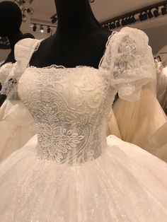 Description: 1.material:lace,tulle,elastic satin,ponge 2.shipping time:20~25 days 3.All dresses are made after orders, we don't accept refund for custom order(custom size) because we couldn't resell it anymore, for standard order, if our dress has quality problem please show us some proofs we will help you solve them.I Beaded Wedding Dresses, Luxury Wedding Dresses, A Line Bridal Gowns, Bridal Ball Gown, Dream Wedding Ideas Dresses, Wedding Dresses Beaded, Beaded Wedding, Luxury Wedding Dress, Fairytale Dress