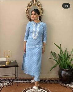 "New Design Launch Article details:-  💃 Heavy embroidery  Work kurti with pant  -In very fine quality reyon 140gm fabric  ⭐Product code RC ⭐Size: M to xxl,  ⭐Fabric: riyon 140gm ⭐Product: Kurti + Pant  ⭐ lenght Kurti \"43\" Pant \"37\" ⭐Color`s: singal ⭐Work: Embroidery  Work ⭐Type: Fully stitched ⭐ Ready to Dispatch✈️✈️✈️  (100% quality products guarantee)" Semi-stitched Cotton Churidar With Straight Kurta, Cotton Palazzo Set With Chikankari Embroidery, Cotton Unstitched Suit With Straight Kurta, Cotton Churidar With Printed Motifs And Straight Kurta, Cotton Lawn Suit With Zari Work, Fitted Cotton Palazzo Set With Dabka Work, Cotton Churidar With Zari Work And Straight Kurta, Cotton Palazzo Set With Dabka Work For Diwali, Cotton Churidar With Resham Embroidery And Straight Kurta