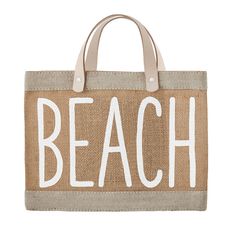 Your go-to bag for seaside and leisurely market strolls is now available in a mini version! This chic jute beach tote, measuring 12.5" W x 9.5" H x 5.5" D, will elevate your seaside days. With its water-resistant lining and interior pocket, this jute tote ensures your belongings stay safe and organized. Made from durable jute and genuine leather, it exudes exceptional quality and timeless appeal. The perfect bag for beach adventures, sunny market days, antiquing, or leisurely shopping trips. Spo Beach Totes, Mini Market, Vacation Bag, Jute Tote Bags, Jute Totes, Leather Rivets, Market Tote Bag, Go Bags, Market Tote