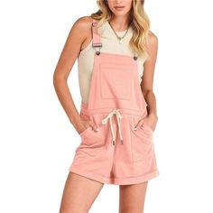 Size - S=Us(4-6), M=Us(8-10), L=Us(12-14), Xl=Us(16-18). Features - This Short Overalls Outfits Designed Adjustable Shoulder Strap,Sleeveless,Square Neck,Drawstringwide Leg,Pockets Side,Casual Loose Fit,Perfect For Travel. Occasion - Summer Beach; Home Wear; Daily Wear; Holiday; Trip; Perfect Match With T-Shirts, Tops, Blouse And Sneakers Style - Overalls Are Simple And Classy Which Is Perfect For Any Occasions! Simple But Stylish Design Baggy Pants Easy Pair With Shirts Blouses Sweaters And Any Summer Pink Jumpsuits And Rompers With Pockets, Pink Summer Jumpsuits And Rompers With Adjustable Straps, Pink Summer Jumpsuits With Adjustable Straps, Pink Jumpsuits And Rompers With Adjustable Straps For Summer, Casual Beach Shortalls Overall, Casual Beach Shortalls, Casual Pink Jumpsuits And Rompers With Pockets, Casual Sleeveless Shortalls For Beach, Pink Casual Overalls For Spring