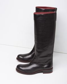 Vagabond Shoes, Bohemian Style Men, Chanel Boots, Chefs Kiss, Black Tube, Wooden Heel, Long Boots, Boots For Women