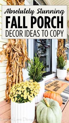 fall porch decor ideas to copy