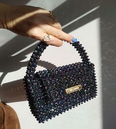 Crystal Beaded Bag,Women Handbag with Chain Strap ,Handmade Wedding Bag,Colorful Beaded Bridal Bag,Black Evening Bag,Artificial Crystal Bag,Beaded Women's Bag,Elegant Evening Bag for a glamorous look,acrylic clutch Bag,Evening bag with handle,white crystal bag Hello welcome to my store -Each of these specially designed bags is handmade. It is knitted from luxurious acrylic beads. You will feel special and happy with this crystal multicolored and white handle bag. -Have a beautiful day like yours Square Evening Bag With Pearl Handle, Multicolor Rectangular Bag With Pearl Handle, Multicolor Handheld Evening Bag As Gift, Multicolor Handheld Evening Bag For Gift, Handmade Multicolor Handheld Evening Bag, Multicolor Beaded Rectangular Evening Bag, Multicolor Beaded Evening Bag, Multicolor Rectangular Evening Bag, Multicolor Embellished Handheld Evening Bag