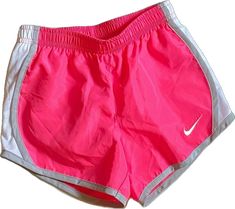 Pink Athleisure Athletic Shorts, Pink Gym Shorts For Spring, Cotton Running Shorts, Casual Pink Sports Shorts, Spring Pink Shorts For Gym, Casual Pink Athletic Shorts With Built-in Shorts, Pink Sportswear Shorts For Gym, Pink Sportswear Athletic Shorts For Gym, Sportswear Pink Gym Shorts