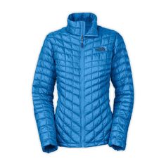 The North Face ThermoBall Full Zip Jacket Women`s - Clear Lake Blue North Face Womens, Laurel Wreath, Cuff Detail, North Face Jackets, North Face Women, Jacket Women, North Face Jacket, Amazon Women, Blue Jacket