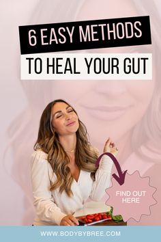 Save these 6 easy tips for How to Heal Your Gut! Body By Bree shares How to Improve Your Gut Health! Follow Body By Bree for more gut health tips! About Brain, Improve Your Gut Health, Heal Your Gut, Body Wisdom, Topic Ideas, Fitness Tips For Women, Holistic Approach To Health, Hygiene Routine, Brain Fog