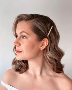 Vintage Wedding Hairstyles: 30  Best Looks & Expert Tips Very Long Bob, Gala Hair, Vintage Wedding Hairstyles, Vintage Curls, Romantic Curls, Vintage Wedding Hair, Finger Waves, Wedding Girl, Short Wedding Hair