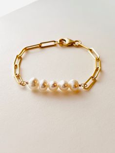 Pearl Bracelet 14K Gold Filled Pearl Bracelet Sterling - Etsy Classic Everyday Pearl Bracelet With 14k Gold Filled, Classic 14k Gold Filled Pearl Bracelet For Everyday, Classic 14k Gold Filled Pearl Bracelet, Classic Everyday 14k Gold-filled Pearl Bracelet, Everyday 14k Gold Filled Pearl Bracelet, Minimalist 14k Gold Pearl Bracelet, Minimalist 14k Gold Filled Pearl Bracelet With Charm, Minimalist Yellow Gold Pearl Chain Bracelet, Minimalist 14k Gold Pearl Bracelet With Charm