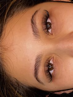 Lash Extensions Natural Look Cat Eye, Cute Simple Lash Extensions, Brows And Lashes, Lash Extensions Top And Bottom Natural, Natural Cateye Lashes Extensions, Lash Extensions For Downturned Eyes, Pretty Lash Extensions Natural, Lashes Classic, Curly Lash Extensions