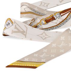 LOUIS VUITTON® - Ultimate Monogram Bandeau - Beige Clair Louis Vuitton Bandeau, Color Bordo, Classic Monogram, Louis Vuitton Official, Latest Design, Women Collection, Louis Vuitton Monogram, Contrasting Colors, Louis Vuitton