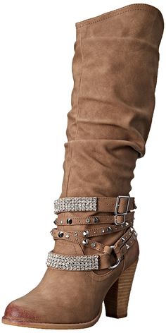 PRICES MAY VARY. 100% Synthetic Imported Leather sole Boot opening measures approximately 10 inches around Women’s Boots, Cowboy Booties Outfit, Winter Cowgirl Outfit, Product Holder, Cute Boots For Women, Moto Boho, Goddess Attire, Shoes Outfit Ideas, Cute Shoes Boots