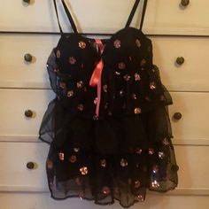 This Little Outfit Is Adorable Tie And Hook Front Closure With Adjustable Straps Never Been Worn Tags Attached Size 34c. Box D Purple Confetti, Bridal Honeymoon, Turquoise Lace, Velvet Slip Dress, Lace Nightgown, Nightgowns For Women, Bodysuit Lingerie, Lace Babydoll, Silk Slip Dress