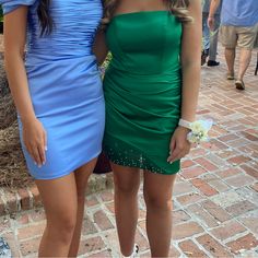 Size 4 No Alterations Worn Once Green Homecoming Dress, Green Homecoming Dresses, Dresses Green, Sherri Hill Dresses, Sherri Hill, Homecoming Dress, Homecoming Dresses, Green Dress, Homecoming