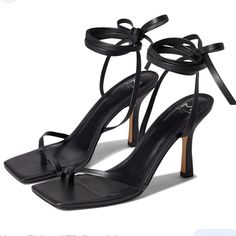 New Without Box. First Photo Is Stock Photo As The Straps Wouldn’t Cooperate For Photos. From A Smoke Free And Dog Friendly Home. Black Strappy Heels, Marc Fisher, Dog Friendly, Strappy Sandals, First Photo, Dream Wardrobe, Dog Friends, Women's Shoes Sandals, Shoes Sandals