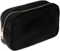 Black Rectangular Pouch For Gifts, Rectangular Black Pouch For Gift, Black Rectangular Pouch As Gift, Black Rectangular Pouch Gift Case, Black Travel Pencil Case With Zipper, Black Travel Pencil Case With Zipper Pouch, Rectangular Black Cosmetic Bag Gift, Black Rectangular Zipper Pencil Case, Black Rectangular Pencil Case With Zipper