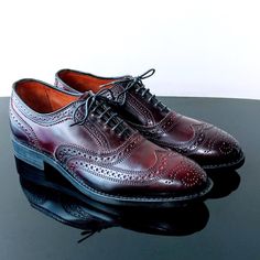 Allen Edmonds Cambridge Shell Cordovan Wingtip Handcrafted In Usa In Burgundy Cordovan With 360 Bench Welt Construction For Durability & Stability ~ For Centuries Shell Cordovan Leather Has Been One Of The Most Sought-After Shoemaking Materials, Classic Brogue Wingtip Built With Hand-Selected Hides From Chicago's Famed Horween Tannery. Handcrafted In Port Washington, Wisconsin Usa :) Retail: $750 Condition: Brand New With Allen Edmonds Original Shoe Box (No Price Tag) Bonus: Allen Edmonds Luxury Luxury Brown Dress Shoes For Wedding, Luxury Wingtip Leather Shoes With Goodyear Welt, Elegant Goodyear Welted Leather Shoes For Galas, Luxury Goodyear Welted Wingtip Leather Shoes, Luxury Oxfords With Leather Lining For Galas, Elegant Wingtip Dress Shoes With Leather Sole, Luxury Wingtip Dress Shoes For Wedding, Luxury Semi-formal Wingtip Leather Shoes, Elegant Oxfords For Wedding