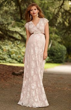 Eden Maternity Gown Long Blush - Maternity Wedding Dresses, Evening Wear and Party Clothes by Tiffany Rose. Blush Dress Outfit, Maternity Evening Gowns, Maternity Evening, Lace Maternity Gown, Party Dress Inspiration, Maternity Evening Dress, Cocktail Party Outfit, Rose Gown, Tiffany Rose