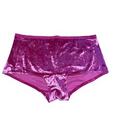 Condition: New Size: Large Details: * Pink Crushed Velvet Boyshort Shorty Pantie Bin:M#85x3x523 6oz Purple Party Shorts, Purple Party Bottoms Short Length, Purple Short Bottoms For Party, Purple Short Length Bottoms For Party, Purple Short Length Party Bottoms, Purple Short-length Party Bottoms, Fitted Brief Shorts For Night Out, Victoria's Secret Stretch Bottoms For Party, Stretch Victoria's Secret Shorts