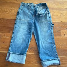 Free People Jeans We The Free Size 31 New Never Worn Jeans Free People, Free Jeans, Cut Offs, Free People Jeans, Concept Store, Flare Jeans, Free Size, Women Jeans, Wide Leg