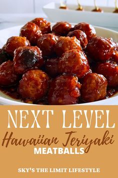 hawaiian teriyaki meatballs Teriyaki Meatballs Crockpot, Slow Cooker Hawaiian Meatballs, Meatball Dishes, Beef Recipe Instant Pot, Slow Cooker Salisbury Steak, Teriyaki Meatballs