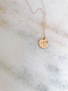 Minimalist Hand Stamped Charm Necklace For Mom, Simple Hand Stamped Necklace For Everyday, Simple Hand Stamped Everyday Necklace, Simple Everyday Hand Stamped Necklace, Hand Stamped Necklaces For Mother's Day, Dainty Hand Stamped Necklaces For Best Friend Gift, Dainty Hand Stamped Necklace For Mom, Minimalist Hand Stamped Necklace For Mom, Simple Hand Stamped Necklace As Gift