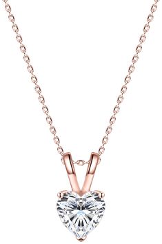 PRICES MAY VARY. Title: LUXSTRA Solitaire Diamond Pendant Necklace | 2.0 Carat (8mm) Heart Cut Cubic Zirconia | 18" Adjustable 18K Gold Filled Dainty Waterproof Chain | Non-Tarnish Hypoallergenic | Silver Necklace Rose Gold Necklace | Trendy Diamond Necklace Gift For Women. Product Type: Departments > Women > Jewelry > Necklaces > Pendant Necklaces Trendy Diamond Necklace, Diamond Necklace Gift, Rose Gold Pendant Necklace, Solitaire Diamond Pendant, Necklaces Pendant, Necklace Rose Gold, Rose Gold Pendant, Necklace Rose, Solitaire Diamond